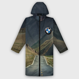 Мужской дождевик 3D с принтом BMW в Тюмени,  |  | Тематика изображения на принте: bmw | germany | mountains | nature | power | prestige | road | бмв | германия | горы | дорога | мощь | престиж | природа