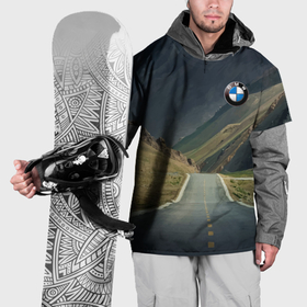 Накидка на куртку 3D с принтом BMW в Екатеринбурге, 100% полиэстер |  | bmw | germany | mountains | nature | power | prestige | road | бмв | германия | горы | дорога | мощь | престиж | природа