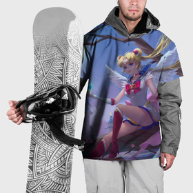 Накидка на куртку 3D с принтом Сейлор Мун , 100% полиэстер |  | Тематика изображения на принте: anime | japan | manga | sailor moon | аниме | девочка | девушка | лунная призма | манга | сейлор мун | сэйлор мун | япония