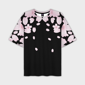 Мужская футболка oversize 3D с принтом Сакура Sakura в Белгороде,  |  | chery | flowers | japan | sakura | вишня | растения | сакура | цветы | цветы сакуры | япония