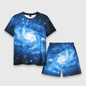 Мужской костюм с шортами 3D с принтом Звездный космос в Курске,  |  | galaxy | nebula | space | star | абстракция | вселенная | галактика | звезда | звезды | космический | планеты