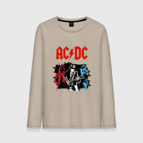Мужской лонгслив хлопок с принтом AC DC в Тюмени, 100% хлопок |  | Тематика изображения на принте: ac dc | гитарист | рок | рок группа | хард рок | хеви метал | эй си ди си