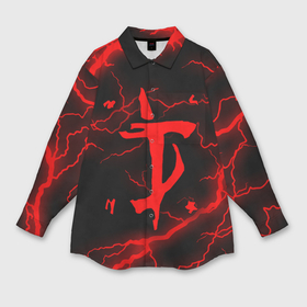 Мужская рубашка oversize 3D с принтом Doom eternal ,  |  | Тематика изображения на принте: demons | devil | doom | doom eternal | doom slayer | hell | slayer | ад | демоны | дум