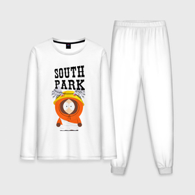 Мужская пижама с лонгсливом хлопок с принтом South Park Кенни в Белгороде,  |  | south park | баттерс | кайл | кени | кеннет | кенни | мультик | саус парк | стэнли | эрик | южный парк