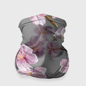 Бандана-труба 3D с принтом Сакура , 100% полиэстер, ткань с особыми свойствами — Activecool | плотность 150‒180 г/м2; хорошо тянется, но сохраняет форму | chery | flowers | japan | sakura | вишня | растения | сакура | цветы | цветы сакуры | япония
