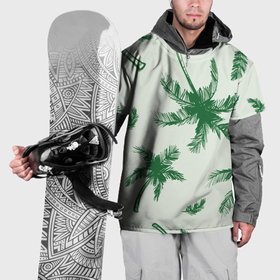 Накидка на куртку 3D с принтом Пальмовый рай арт в Петрозаводске, 100% полиэстер |  | Тематика изображения на принте: 