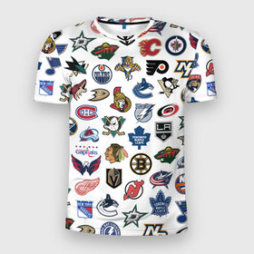 Мужская футболка 3D спортивная с принтом Логотипы НХЛ , 100% полиэстер с улучшенными характеристиками | приталенный силуэт, круглая горловина, широкие плечи, сужается к линии бедра | Тематика изображения на принте: capitals | nhl | penguins | pittsburgh | washington | блюз | бостон | брюинз | вашингтон | детройт | кэпиталз | логотипы нхл | нью йорк | пингвинз | питтсбург | рейнджерс | сан хосе шаркс | сент луис | тампа бэй