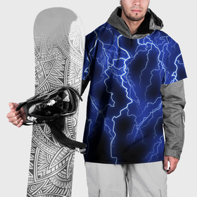Накидка на куртку 3D с принтом Молния neon в Петрозаводске, 100% полиэстер |  | гроза | гром | молния | небо | неон | неоновый | ночь | природа | разряд | текстура | ток | электричество | яркий