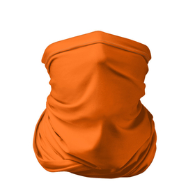 Бандана-труба 3D с принтом Цвет апельсиновая корка в Новосибирске, 100% полиэстер, ткань с особыми свойствами — Activecool | плотность 150‒180 г/м2; хорошо тянется, но сохраняет форму | Тематика изображения на принте: orange peel | pantone | без рисунка | коричневый | лето весна | модный цвет 2020 | оранжевый | оттенок оранжевого | рыжий | цвет апельсиновая корка