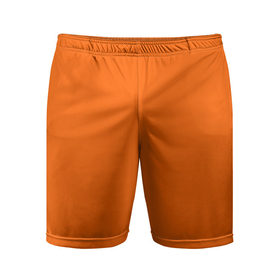 Мужские шорты спортивные с принтом Цвет апельсиновая корка в Екатеринбурге,  |  | orange peel | pantone | без рисунка | коричневый | лето весна | модный цвет 2020 | оранжевый | оттенок оранжевого | рыжий | цвет апельсиновая корка