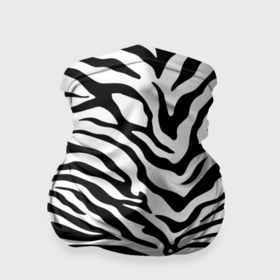 Бандана-труба 3D с принтом Я зебра в Новосибирске, 100% полиэстер, ткань с особыми свойствами — Activecool | плотность 150‒180 г/м2; хорошо тянется, но сохраняет форму | дудлинг | животное | животные | зверь | зебра | зебры | камуфляж | кожа | раскраска | текстура | текстуры | узор | узоры | фон