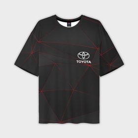 Мужская футболка oversize 3D с принтом Toyota ,  |  | abstract | auto | brand | car | geometry | sport | texture | toyota | абстракция | авто | автомобильные | бренд | геометрия | марка | машина | спорт | текстура | тоёта