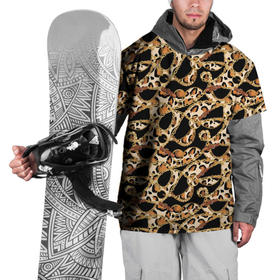 Накидка на куртку 3D с принтом Цепочка и леопардовая текстура в Кировске, 100% полиэстер |  | Тематика изображения на принте: texture | versace | абстракт | абстракция | версаче | классика | линии | паттерн | полосы | стиль | строгий | текстура | узоры