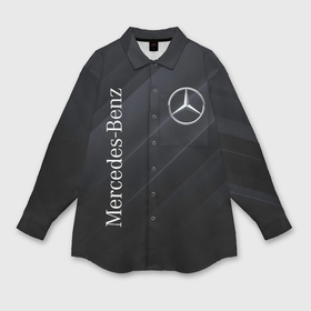 Мужская рубашка oversize 3D с принтом Mercedes Benz AMG в Курске,  |  | amg | auto | mercedes | sport | авто | автомобиль | автомобильные | амг | бренд | марка | машины | мерседес | спорт