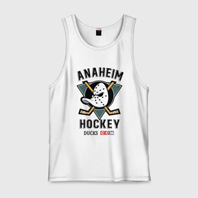 Мужская майка хлопок с принтом Anaheim Ducks , 100% хлопок |  | anaheim | ducks | hockey | nhl | sport | usa | клюшки | нхл | спорт | утки | хоккей | шайбу