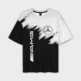 Мужская футболка oversize 3D с принтом Mercedes Benz AMG в Тюмени,  |  | amg | auto | brabus | mercedes | sport | авто | автомобиль | автомобильные | амг | брабус | бренд | марка | машины | мерседес | спорт