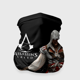 Бандана-труба 3D с принтом Assassin’s Creed [04] в Кировске, 100% полиэстер, ткань с особыми свойствами — Activecool | плотность 150‒180 г/м2; хорошо тянется, но сохраняет форму | ezio | game | ubisoft | ассасин крид | кредо ассасина | эцио