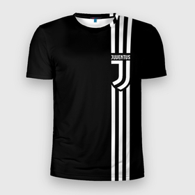 Мужская футболка 3D Slim с принтом Juventus в Петрозаводске, 100% полиэстер с улучшенными характеристиками | приталенный силуэт, круглая горловина, широкие плечи, сужается к линии бедра | Тематика изображения на принте: cr7 | fc juventus | football | juve | juventus | ronaldo | sport | роналдо | спорт | футбол | ювентус