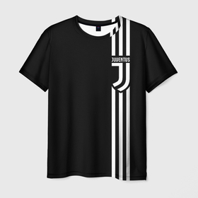 Мужская футболка 3D с принтом Juventus в Екатеринбурге, 100% полиэфир | прямой крой, круглый вырез горловины, длина до линии бедер | Тематика изображения на принте: cr7 | fc juventus | football | juve | juventus | ronaldo | sport | роналдо | спорт | футбол | ювентус