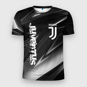 Мужская футболка 3D Slim с принтом Juventus geometry stripes Ювентус геометрические полосы в Курске, 100% полиэстер с улучшенными характеристиками | приталенный силуэт, круглая горловина, широкие плечи, сужается к линии бедра | cr7 | fc juventus | football | juve | juventus | ronaldo | sport | роналдо | спорт | футбол | ювентус
