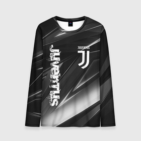 Мужской лонгслив 3D с принтом Juventus geometry stripes Ювентус геометрические полосы , 100% полиэстер | длинные рукава, круглый вырез горловины, полуприлегающий силуэт | cr7 | fc juventus | football | juve | juventus | ronaldo | sport | роналдо | спорт | футбол | ювентус