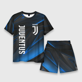 Мужской костюм с шортами 3D с принтом Juventus Ювентус ,  |  | Тематика изображения на принте: cr7 | fc juventus | football | juve | juventus | ronaldo | sport | роналдо | спорт | футбол | ювентус