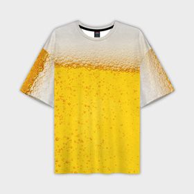 Мужская футболка oversize 3D с принтом Пиво в Курске,  |  | Тематика изображения на принте: пенное | хмельное