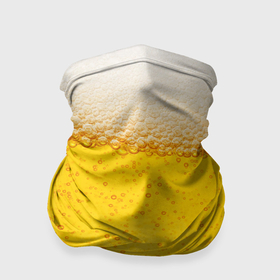 Бандана-труба 3D с принтом Пиво в Тюмени, 100% полиэстер, ткань с особыми свойствами — Activecool | плотность 150‒180 г/м2; хорошо тянется, но сохраняет форму | пенное | хмельное