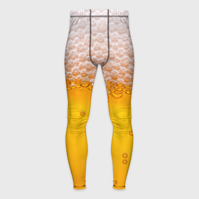 Мужские тайтсы 3D с принтом Живое пенное в Белгороде,  |  | beer | бир | напитки | пенное