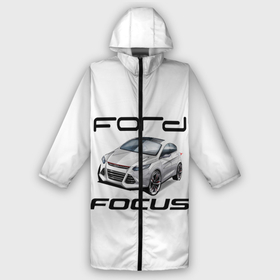 Мужской дождевик 3D с принтом Ford в Тюмени,  |  | focus | ford | авто | гонки | машина | тачка | фокус | форд