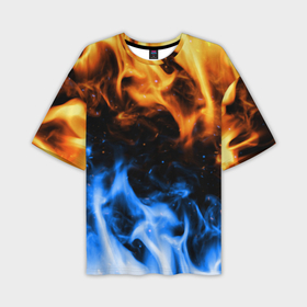 Мужская футболка oversize 3D с принтом Битва огней в Екатеринбурге,  |  | fire | flame | битва | вода | жар | желтый | искра | искры | костер | красный | лед | огней | огнем | огненные | огненный | огни | огнями | огонек | огонечек | огонечки | огонь | огоньки | оранжевый | пламя | пожар