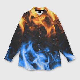 Мужская рубашка oversize 3D с принтом Битва огней в Тюмени,  |  | fire | flame | битва | вода | жар | желтый | искра | искры | костер | красный | лед | огней | огнем | огненные | огненный | огни | огнями | огонек | огонечек | огонечки | огонь | огоньки | оранжевый | пламя | пожар