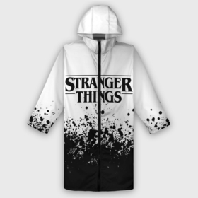 Мужской дождевик 3D с принтом Stranger things в Тюмени,  |  | Тематика изображения на принте: 11 | stranger things | одди | одиннадцатая | очень странные дела | сериалы