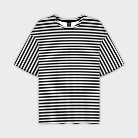 Мужская футболка oversize 3D с принтом В черно белую полоску в Белгороде,  |  | Тематика изображения на принте: textures | абстракция | белый | в полоску | геометрия | линии | полоса | полосы | текстуры | фон | черный