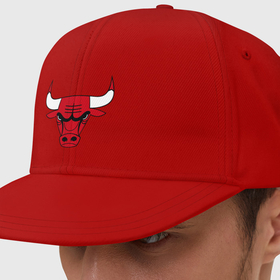 Кепка снепбек с прямым козырьком с принтом CHICAGO BULLS лого в Тюмени, хлопок 100% |  | bulls | chicago | chicago bulls | nba | red bulls | usa | америка | быки | нба | сша | чикаго буллс