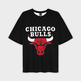 Мужская футболка oversize 3D с принтом Chicago bulls Чикаго буллс в Петрозаводске,  |  | Тематика изображения на принте: bulls | chicago | chicago bulls | nba | red bulls | usa | америка | быки | нба | сша | чикаго буллс