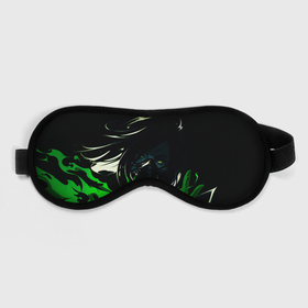 Маска для сна 3D с принтом VALORANT VIPER в Рязани, внешний слой — 100% полиэфир, внутренний слой — 100% хлопок, между ними — поролон |  | riot games | valorant | viper | валорант