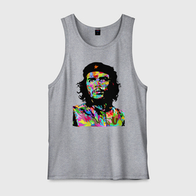Мужская майка хлопок с принтом Che , 100% хлопок |  | argentina | che guevara | color | cuba | paint | revolutionary | аргентина | краска | куба | революционер | цвет | че гевара
