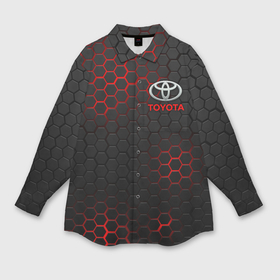 Мужская рубашка oversize 3D с принтом Toyota Тойота в Белгороде,  |  | Тематика изображения на принте: auto | sport | toyota | авто | автомобиль | автомобильные | бренд | марка | машины | спорт | тойота