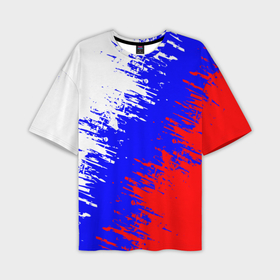Мужская футболка oversize 3D с принтом Россия ,  |  | Тематика изображения на принте: russia | герб | государство | наша раша | патриотизм | патриотичные | раша | россия | россия 2020 | страна | флаг | флаг россии | я русский
