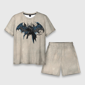Мужской костюм с шортами 3D с принтом Batman: Arkham Knight в Петрозаводске,  |  | batman | batman arkham knight | vdzabma | бэтмен | бэтмен рыцарь аркхема