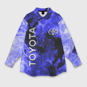 Мужская рубашка oversize 3D с принтом Toyota в Екатеринбурге,  |  | toyota | абстракция | авто | автомобиль | лого | логотип | машина | таета | тоета | тойота