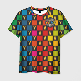 Мужская футболка 3D с принтом Wacky Races Logo в Тюмени, 100% полиэфир | прямой крой, круглый вырез горловины, длина до линии бедер | vdosadir | wacky races | безумные гонки | ханна барбера