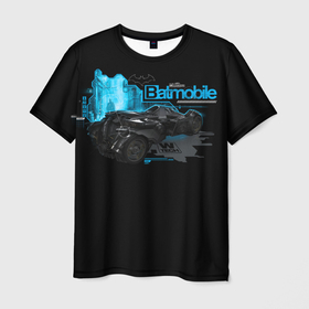 Мужская футболка 3D с принтом Batmobile в Кировске, 100% полиэфир | прямой крой, круглый вырез горловины, длина до линии бедер | batman | batman arkham knight | vdzabma | бэтмен | бэтмен рыцарь аркхема