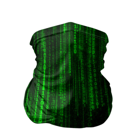 Бандана-труба 3D с принтом Матрица код цифры программист в Екатеринбурге, 100% полиэстер, ткань с особыми свойствами — Activecool | плотность 150‒180 г/м2; хорошо тянется, но сохраняет форму | Тематика изображения на принте: бинарный код | веб | вирус | всемирная паутина | двоичный код | зеленый | интернет | информация | кибер | код | кодер | кодирование | матрица | наука | олдскул | по | программирование