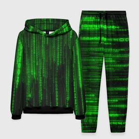 Мужской костюм 3D (с толстовкой) с принтом Матрица код цифры программист ,  |  | бинарный код | веб | вирус | всемирная паутина | двоичный код | зеленый | интернет | информация | кибер | код | кодер | кодирование | матрица | наука | олдскул | по | программирование