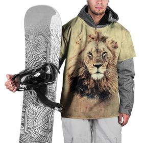 Накидка на куртку 3D с принтом Lion King в Кировске, 100% полиэстер |  | Тематика изображения на принте: animals | king | lion | африка | взгляд | голова | грива | дикие | животные | зверек | зверь | зодиак | клыки | король | кот | кошак | кошка | лапы | лев | лео | львенок | оскал | природа | саванна | симба | созвездие