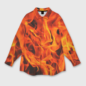Мужская рубашка oversize 3D с принтом Огонь в Тюмени,  |  | fire | в огне | взрыв | огненный | огонь | пожар | текстура