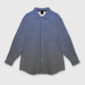 Мужская рубашка oversize 3D с принтом Серый октагон ,  |  | armor | armour | carbon | fiber | gradient | honeycombs | mail | octagon | steel | web | армор | броня | градиент | железо | заливка | карбон | октагон | светится | свечение | серые | серый | сетка | со свечением | соты | сталь 