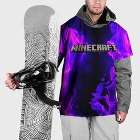Накидка на куртку 3D с принтом Minecraft в Тюмени, 100% полиэстер |  | Тематика изображения на принте: creeper | game | minecraft | блоки | игра | квадраты | компьютерная | крипер | майнкрафт | огонь